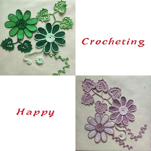 Miniatura 23 de golo Hilo de ganchillo para tejer a mano tamaño 30 hilo de tatuaje Hibiscus color-166 166-Hibiscu,oro 160,202 Azul Mar,203 Aguacate,206 verde,208