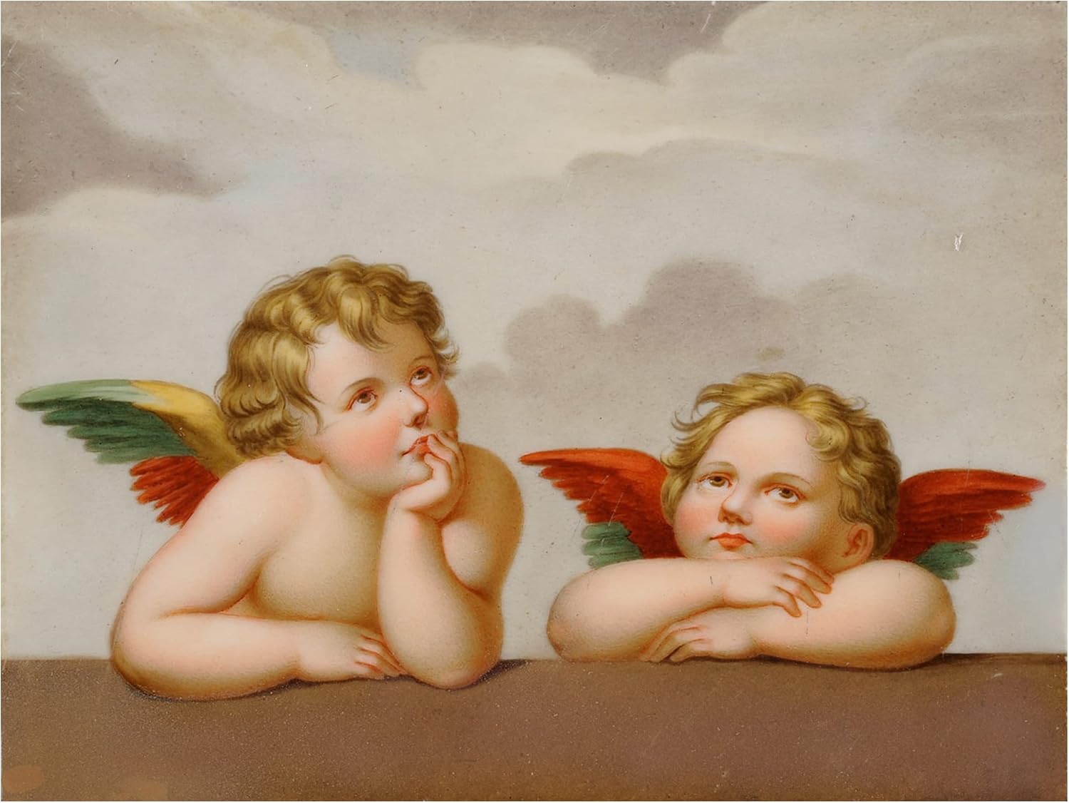 Angel Children Accent Tile Mural Kitchen Bathroom Wall Backsplash Marble Ceramic