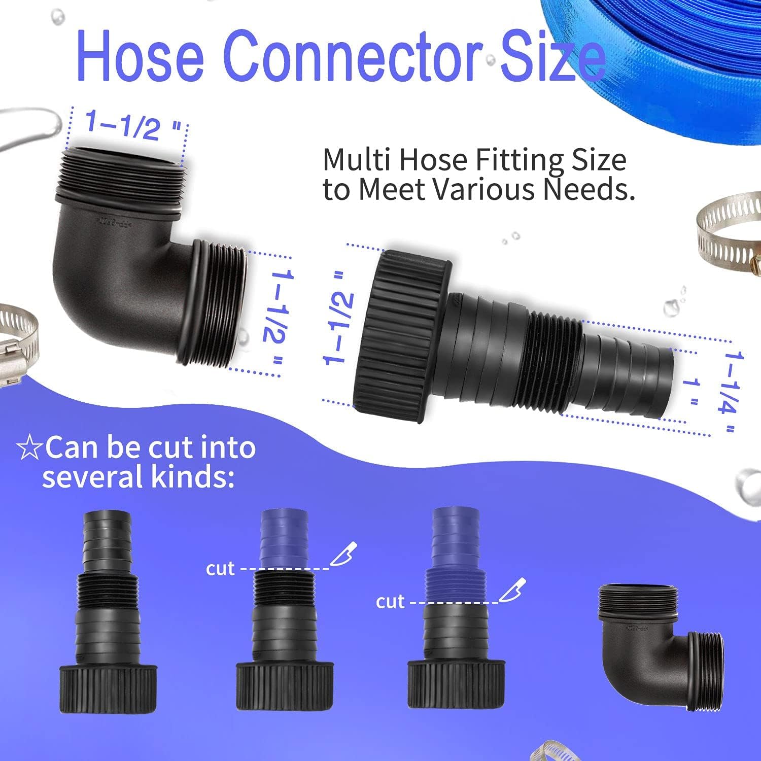 Hot Deals MEDAS Electric 3 in 1 Submersible Pump 1/2HP 400W 2905GPH Sump Pumps w/Float Switch and Long 16.4ft Cable Dirty/Clean Water Pump for Ponds, Pools and Drain Get Special Price MEDAS Electric 3 in 1 Submersible Pump 1/2HP 400W 2905GPH Sump Pumps w/Float Switch and Long 16.4ft Cable Dirty/Clean Water Pump for Ponds, Pools and Drain