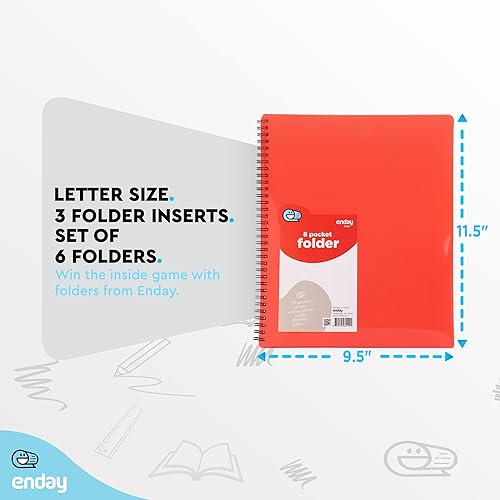 Miniatura 5 de Organizador de 8 bolsillos de polietileno, carpeta de archivos, organizador de documentos legales, perfecto para oficina, universidad, escuela y más