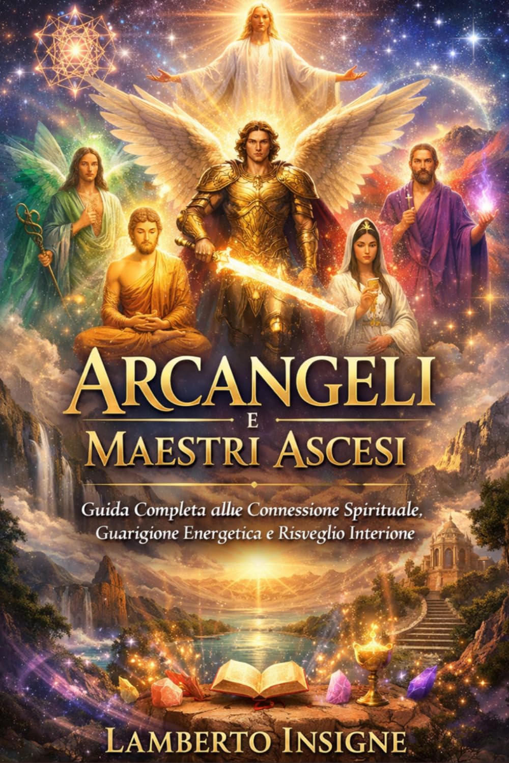 Arcangeli e Maestri Ascesi: Guida Completa alla Connessione Spirituale, alla Guarigione Energetica e al Risveglio Interiore con Meditazioni, Preghiere e Rituali Pratici
