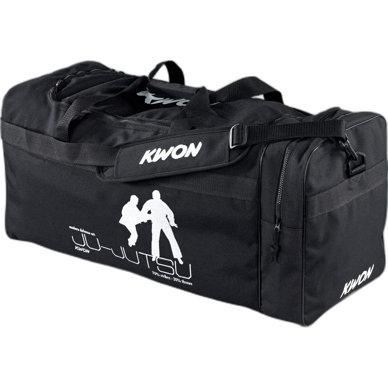 KWON Bolso Grande, div. Imprimir motivos - Negro, 65 x 32 x 32 cm