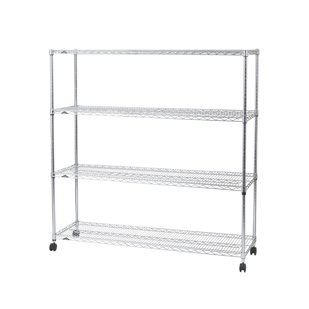 スチールラック　メタルラック　収納棚　幅150cm 収納ラック　スチール棚 Amazon｜メタルラック 棚 ラック スチールラック 幅150cm×奥行