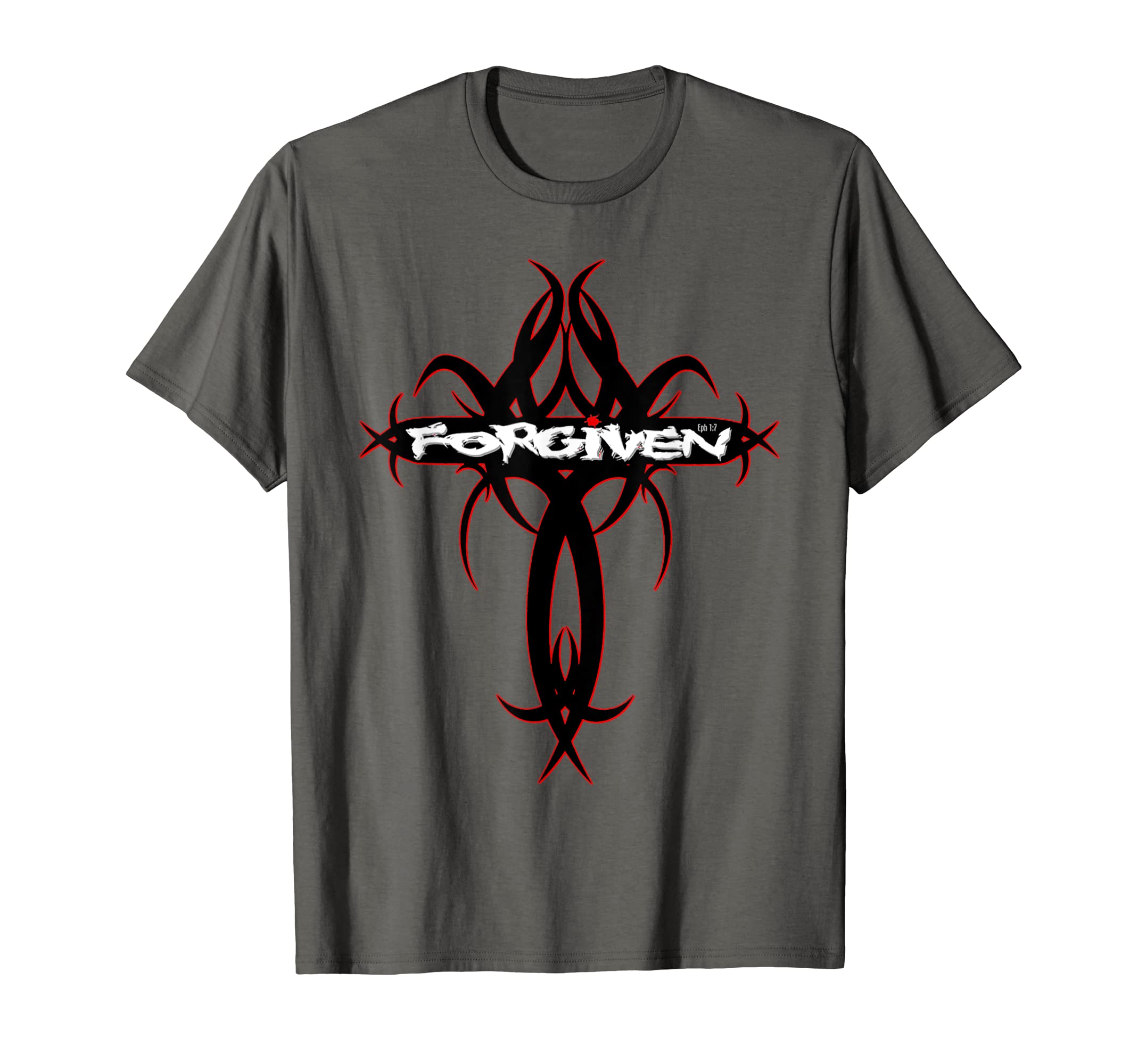 Rokteesforgiven Tribal Cross Christian T Shirt T Shirt