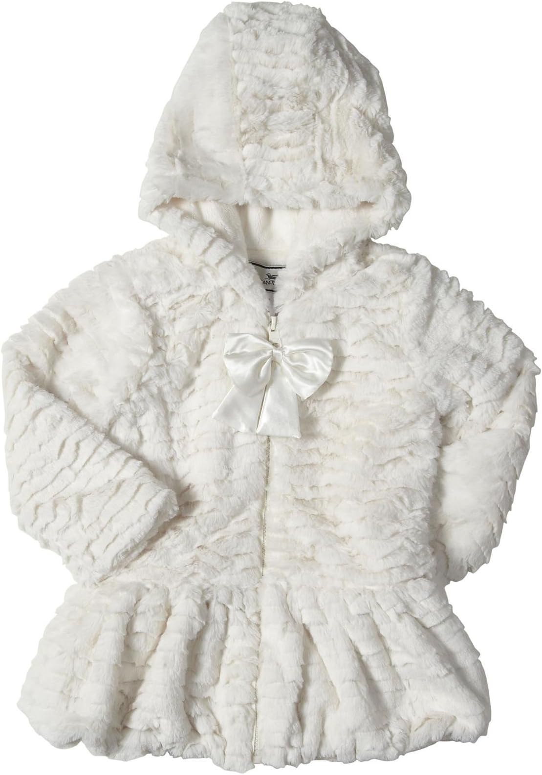 Widgeon Girls' Hooded Big Bow Coat