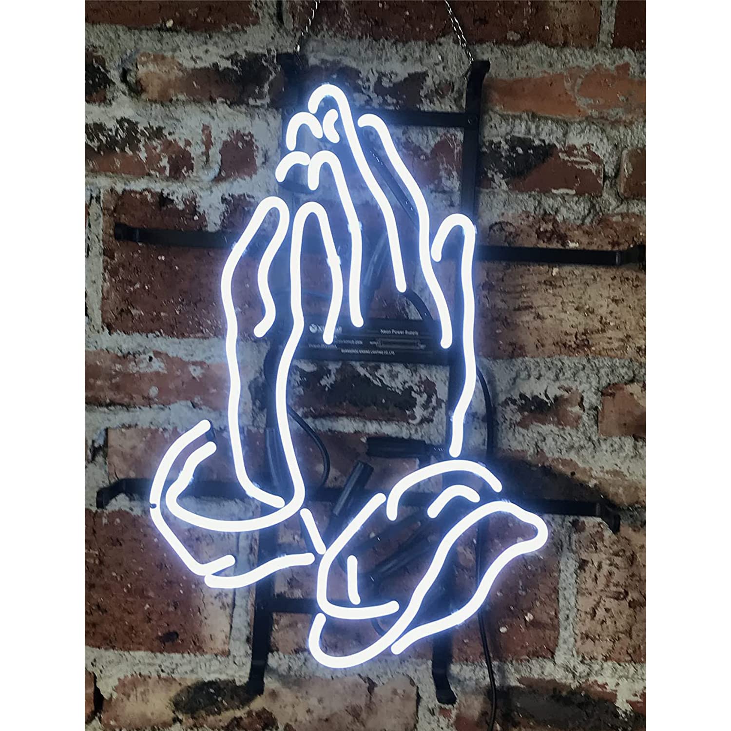 ネオンサイン 祈る インテリア ネオン管 インテリア 室内装飾 看板 おしゃれ Amazon | ネオンサイン 祈る NEON SIGN インテリア ネオン管