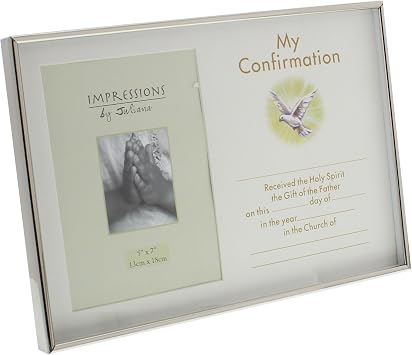 Personalise your own On Your Confirmation 5" x 7" Photo Frame Gift