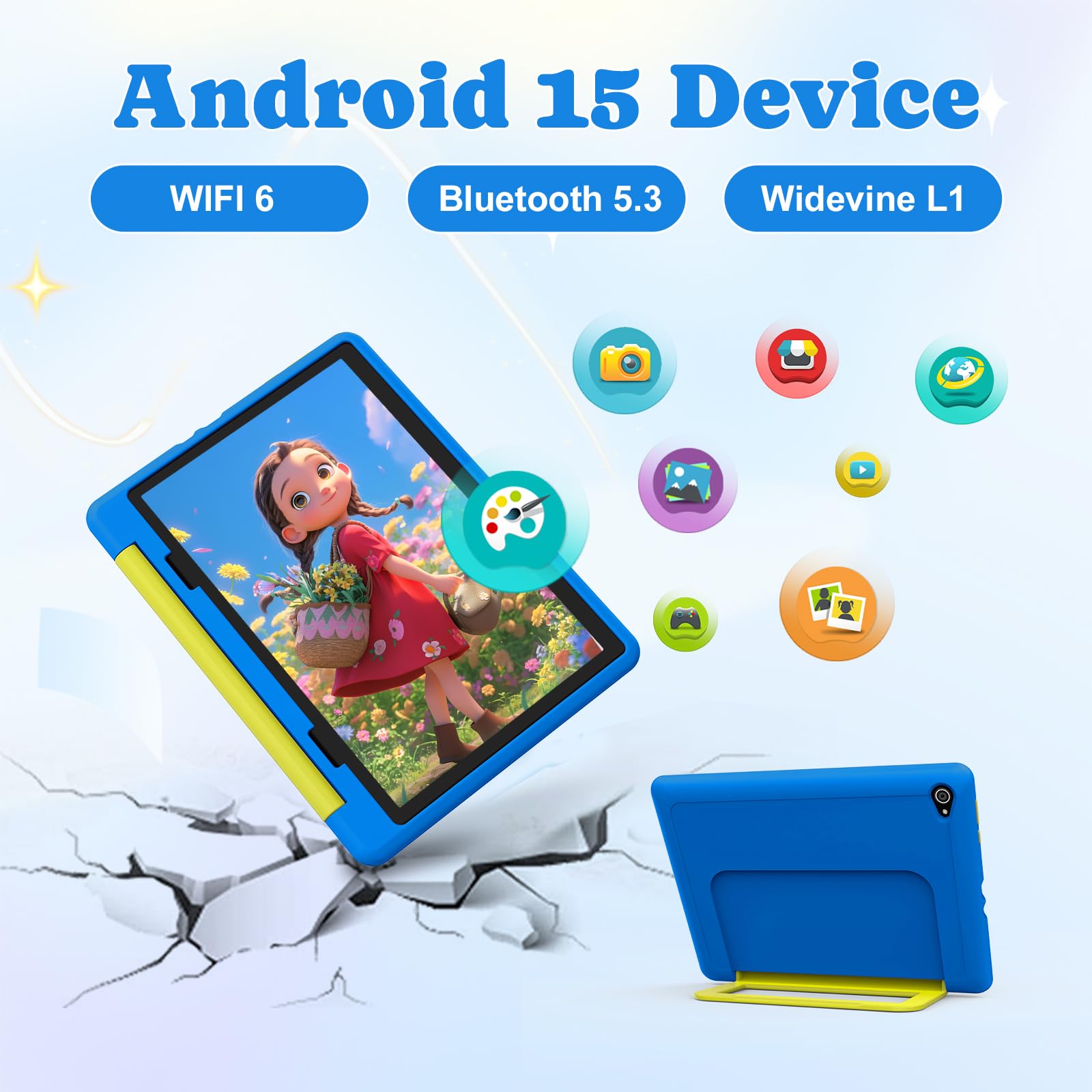 YESTEL Tablet 10 Zoll Android 13 Mit 10 GB RAM 64GB Produktbild-Vorschau 5