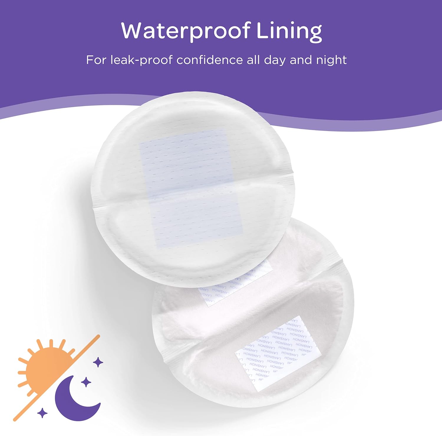 Lansinoh Stay Dry Disposable Nursing Pads for Breastfeeding, 60 Count (Pack of 4) : Nursing Bra Pads : Baby
