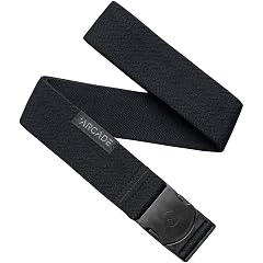 Arcade The Original Unisex Adventure Belt Heavy Duty Elastic Webbing Non-Metal Travel Friendly Buckle