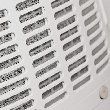 Meaco 12L/Day Low Energy Dehumidifier for home With Air Purifier Hepa Filter, Timer Function, for Damp and Condensation Mould Removal Laundry Drying Exclusive 12 Litre