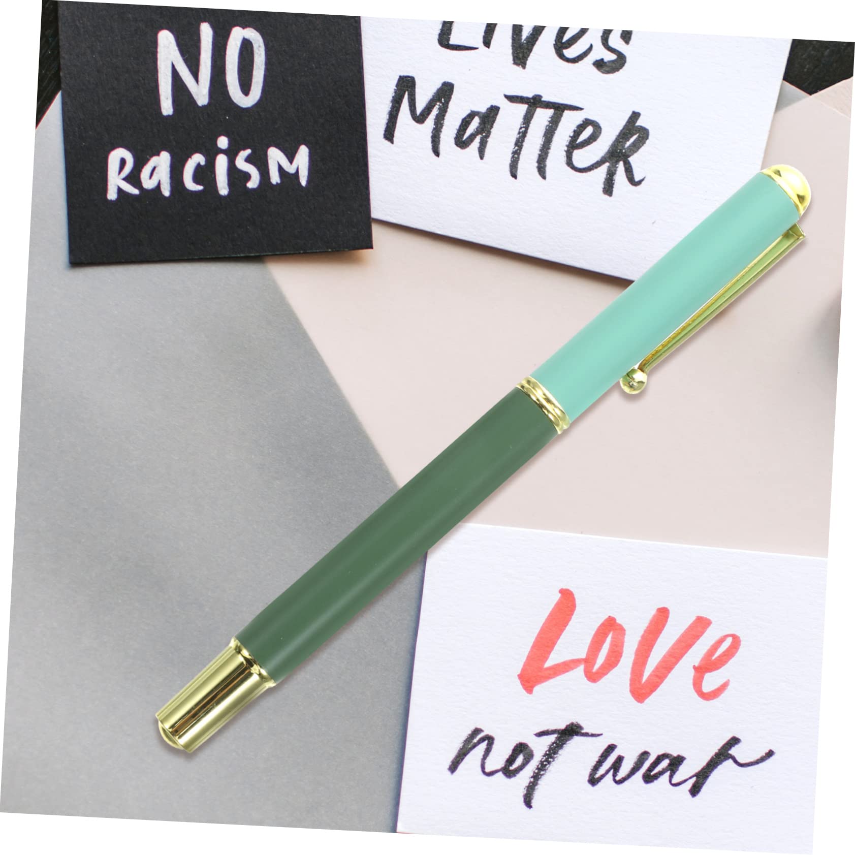 Anneome 5sätze Kalligraphie Pinselstift Edelstahl Pinselstift Tinte Und Weiße Quaste Für Wasserfarben Schreiben Und Malen Für Anfänger Und Fortgeschrittene