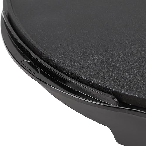Miniatura 8 de Plancha eléctrica de 12 pulgadas y crepé, máquina de 900 W con control de temperatura ajustable para tortitas Blintzes, espátula incluida y