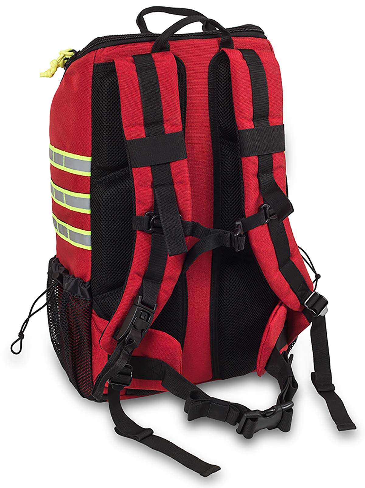 ELITE BAGS - QUICK ACCESS Notfallrucksack | rot | kompakt | hohe Funktionalität | für die Notfallversorgung | Schnellöffnungs-System | Hüfttasche als Extra dabei | Hauptfach mit Einhandöffnung | inkl. Modultaschen und Hüfttasche | kompakt