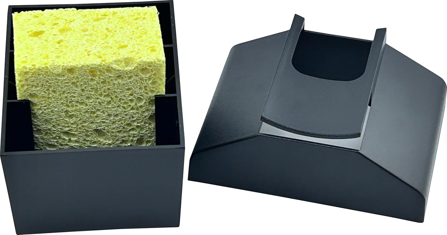 LM3 Envelope Moistener; Special Slot to Slide Envelops Through and a Separate Spot for Fingertips and Stamps