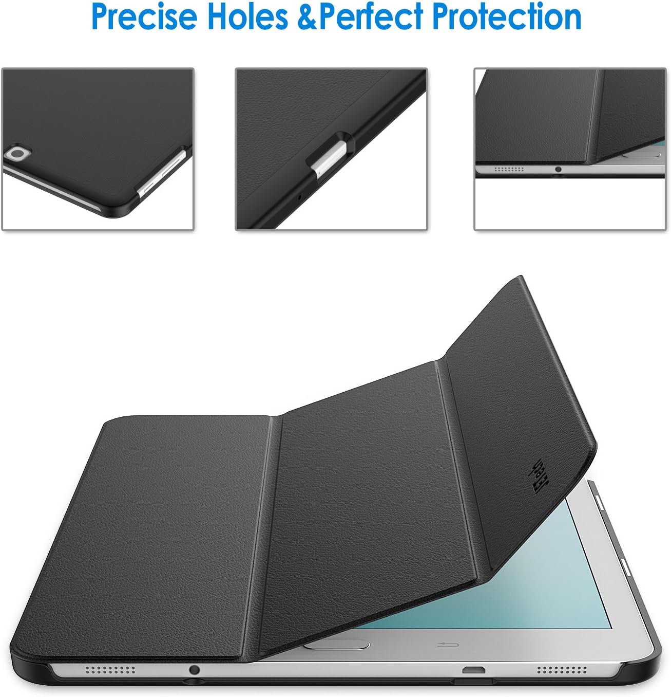 JETech Case for Samsung Galaxy Tab S2 9.7 inch Tablet with Auto Sleep/Wake Feature, Black