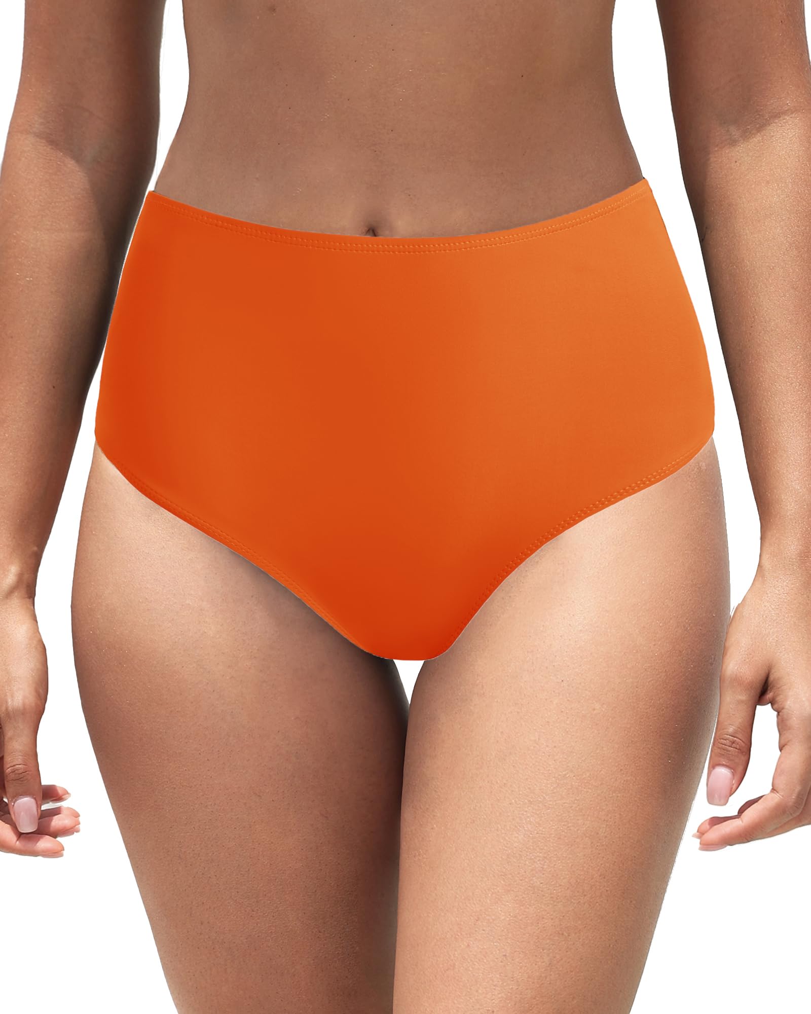 Dipinon Women's High Waisted Bikini Bottom