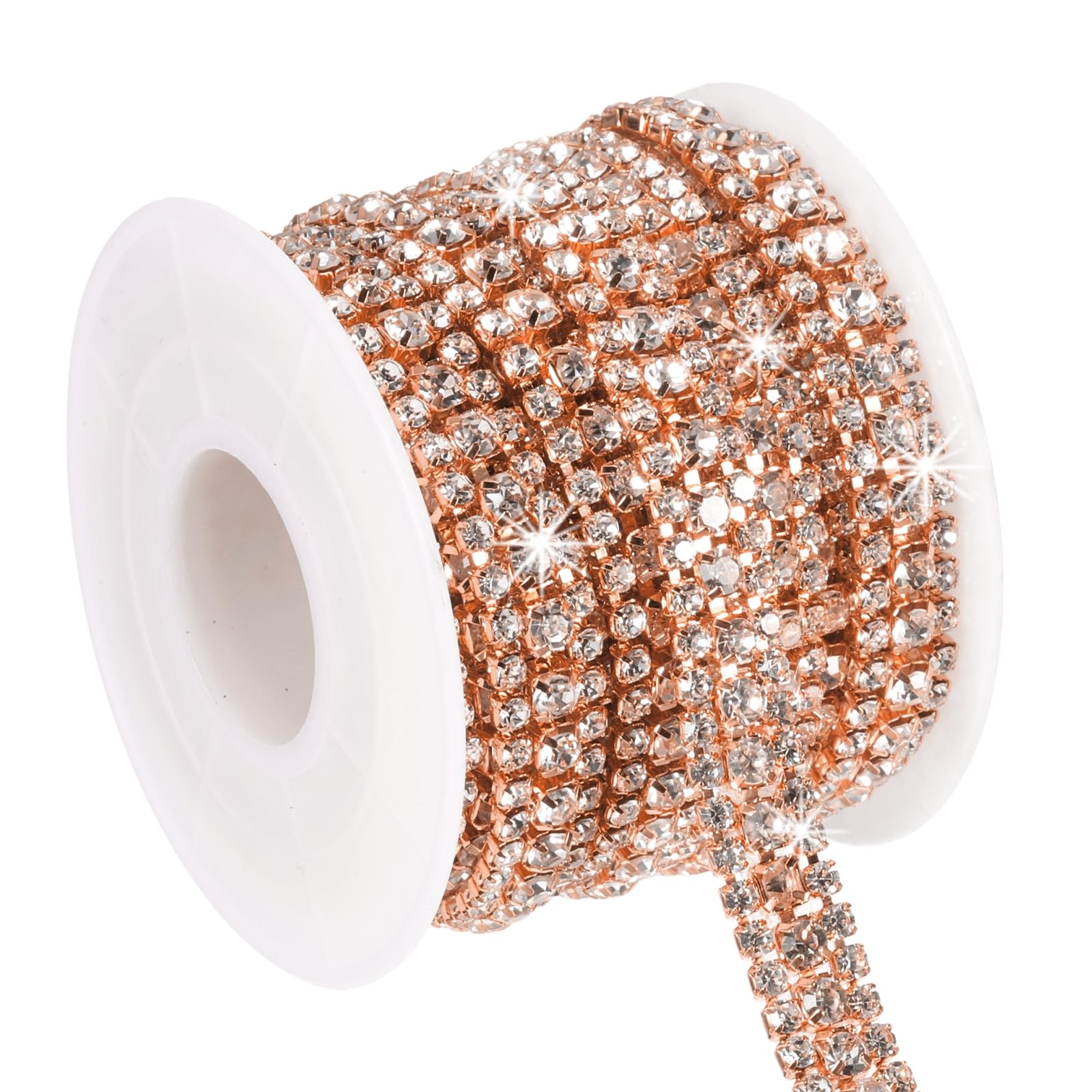 PATIKIL 3 Yards Rhinestone Chain Roll