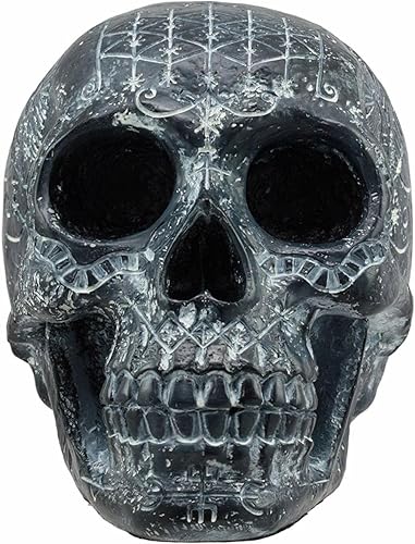 Miniatura 2 de Ebros Gift Gótico Erzulie Freda Veve Haitiano Antiguo Vudú Hechizos de Amor Romance Talismán Tatuaje Cráneo Estatua Gótica Cráneo Lwas Voudou Loa