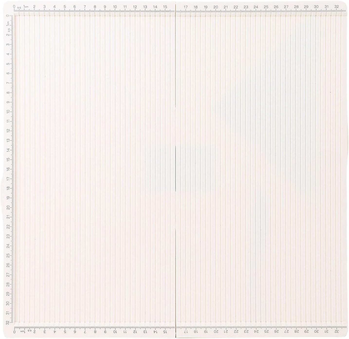 Jeffergarden Folding Scoring Board, 12.6 x14.2 Inch Craft Paper Cutter with Grooved Design and 2 Manual Scoring Tools, for Card Making, Envelopes, Scrapbook and Photos