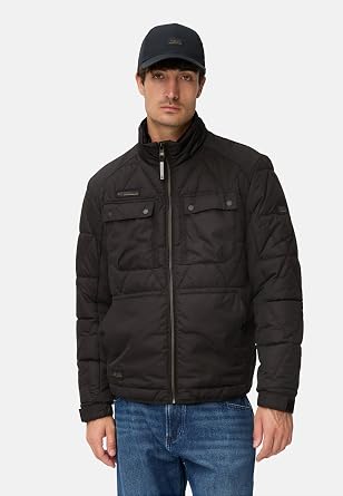 camel active Men's Jacket with Water-Repellent Function