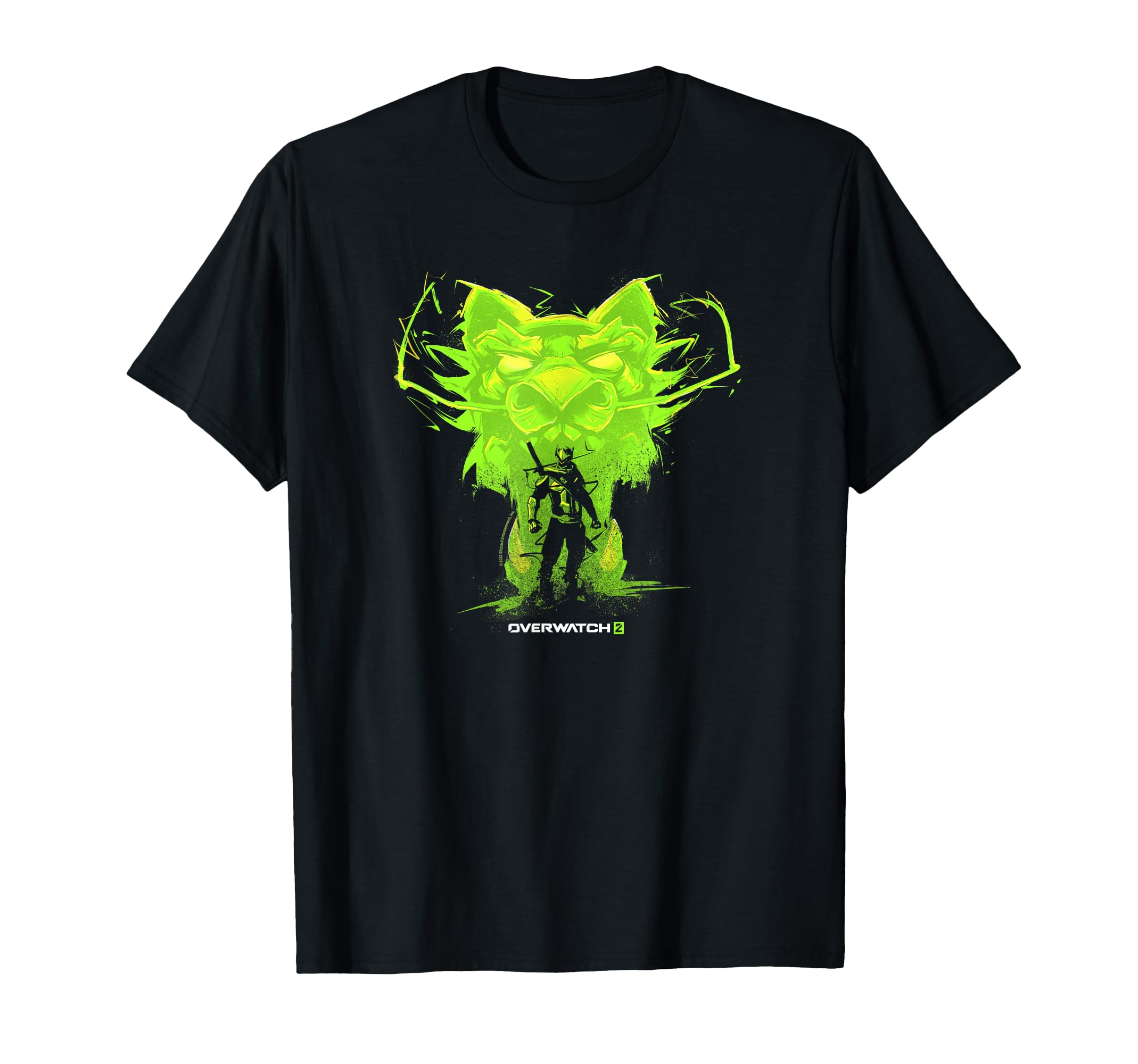 2 Genji Green Dragon Ninja Spirit T-Shirt