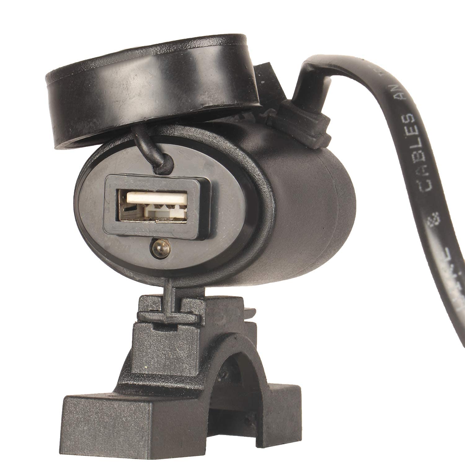 AllExtreme EXUCC005 Universal Waterproof Motorcycle USB Charger Adapter with Cap & Power LED Indicator with Installation Kit (9-36V) (B076QC9P6J) Amazon Price History, Amazon Price Tracker