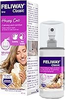 Feliway Classic Cat Calming Pheromone Spray 60ml - Reduces Stress, Scratching & Urine Marking at Home & During Travel