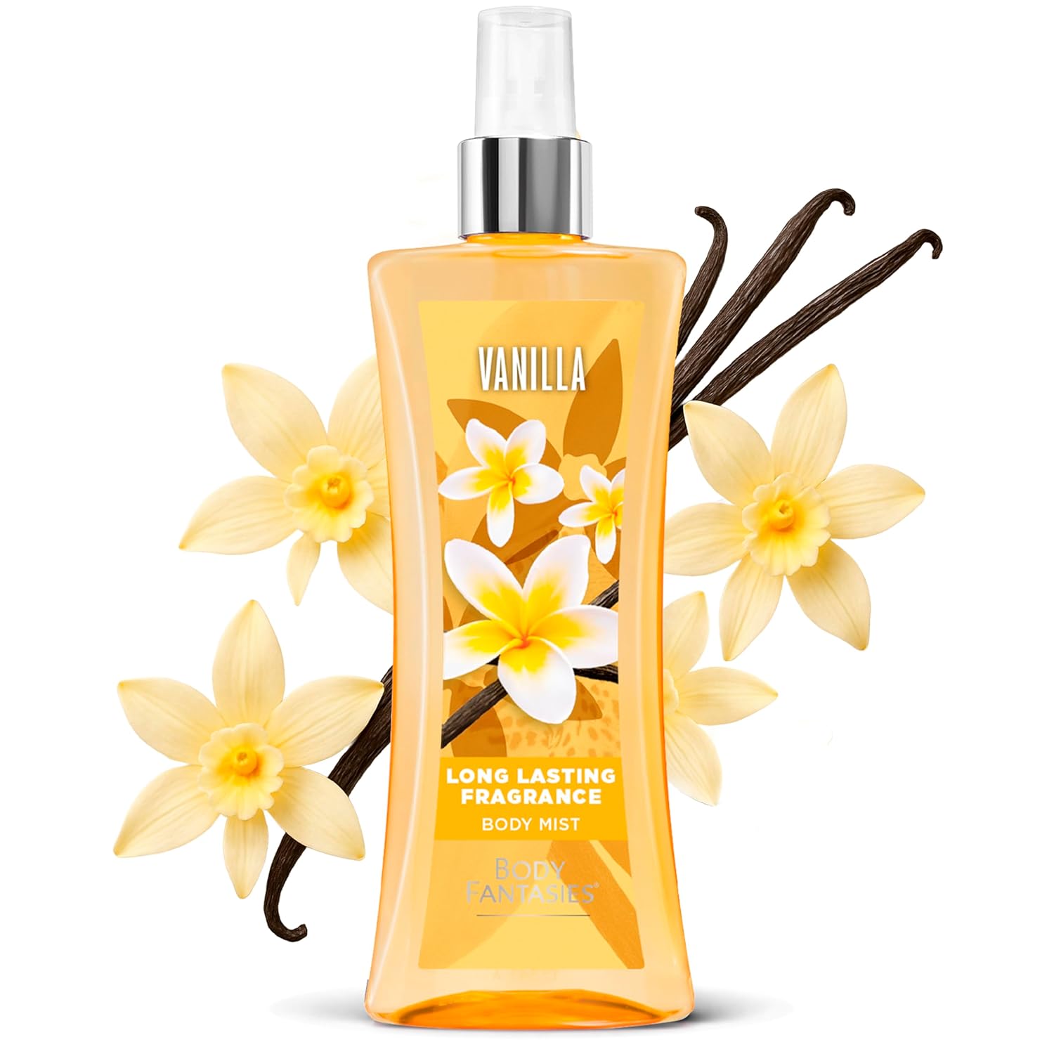 Body Fantasies Signature Fragrance Body Spray, Vanilla, 8 fl oz (Pack of 2) - Image 4