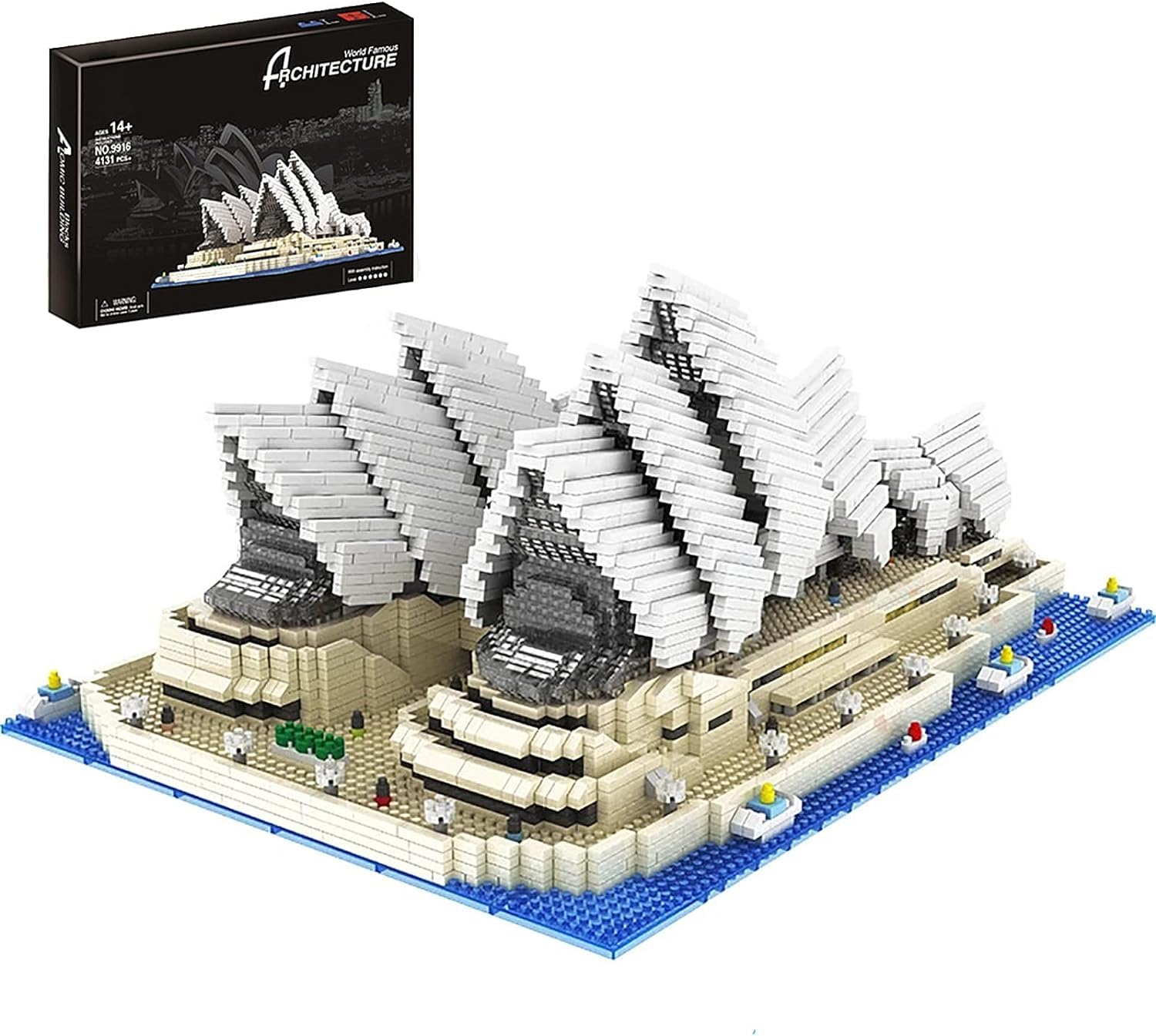 Amazon.co.jp: ビルディングブロック建築都市セットランドマーク  