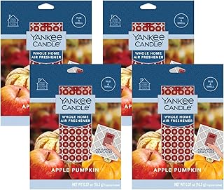Yankee Candle Apple Pumpkin Whole Home Air Freshener (Pack of 4)