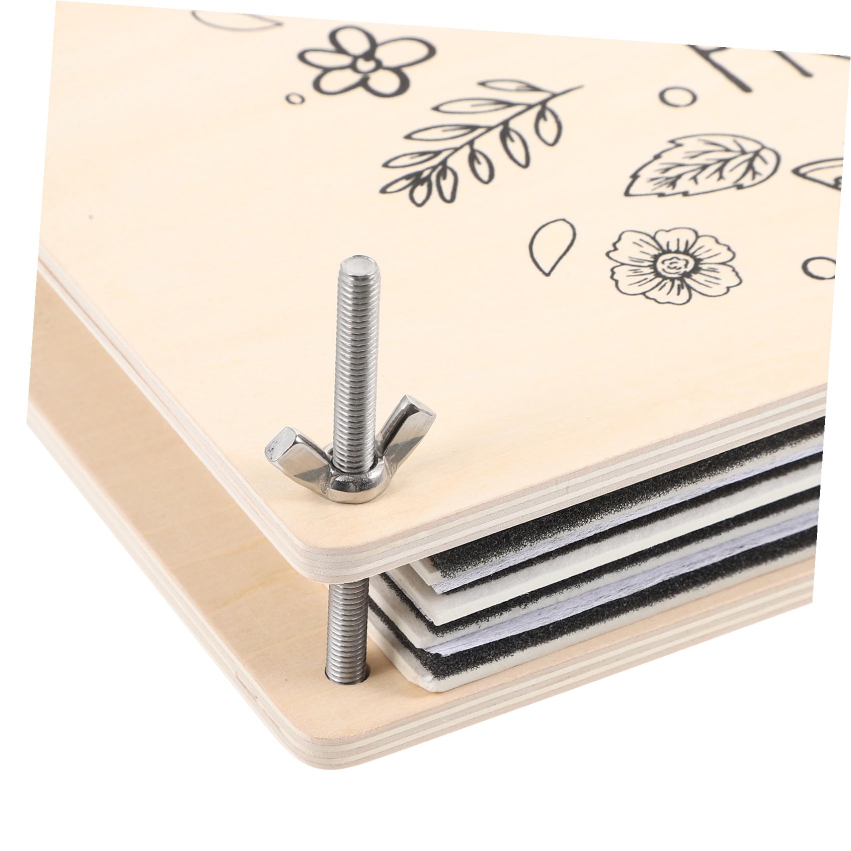 SEWACC Kit De Presse À Fleurs Professionnel Presse À Plantes Et se À Feuilles Kit De sage De Fleurs En Bois Pour Adultes Et Enfants Pour Fabriquer Des Séchées Collection