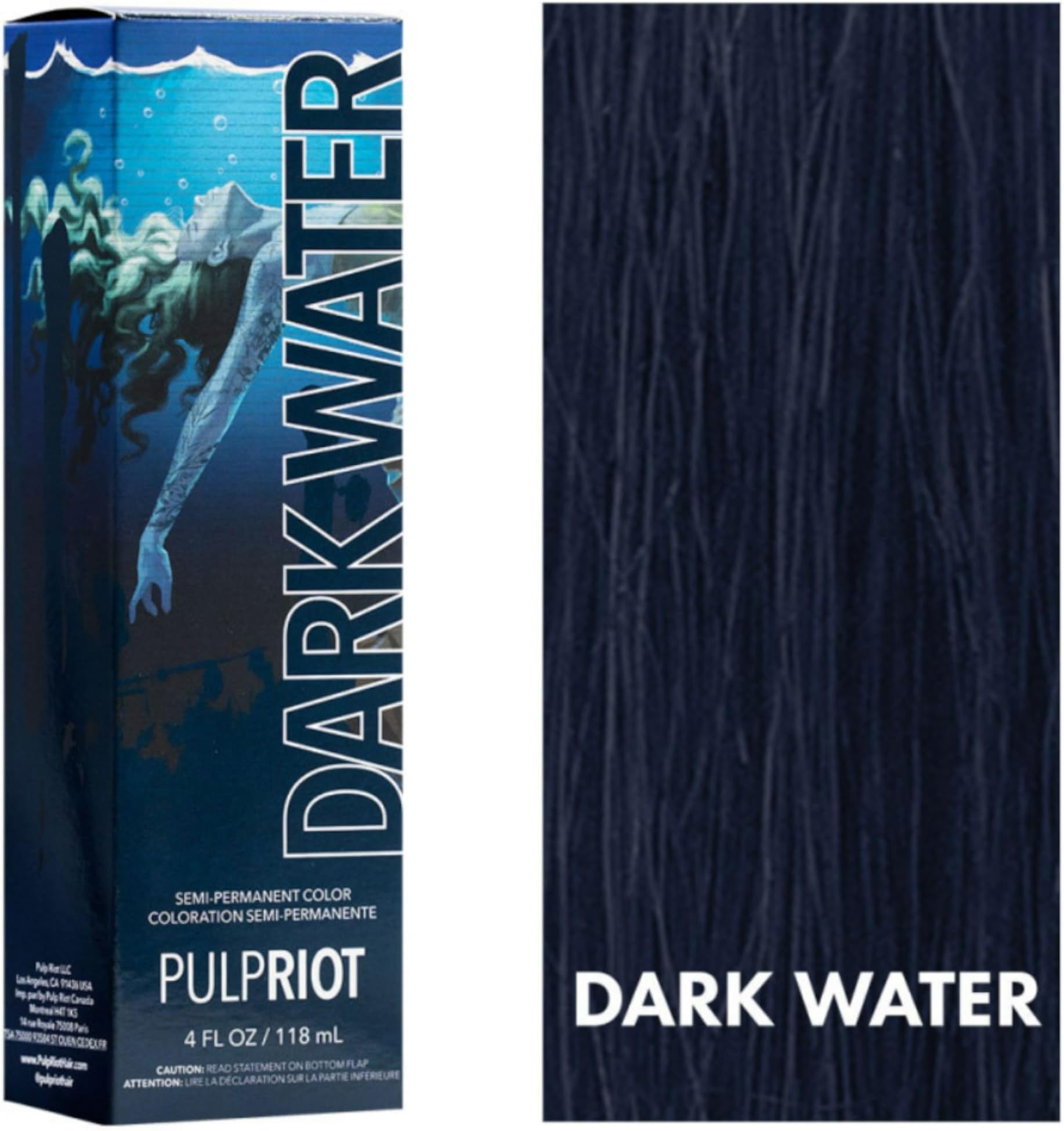 Pulp Riot Semi-Permanent Dark Water Color 4 fl oz