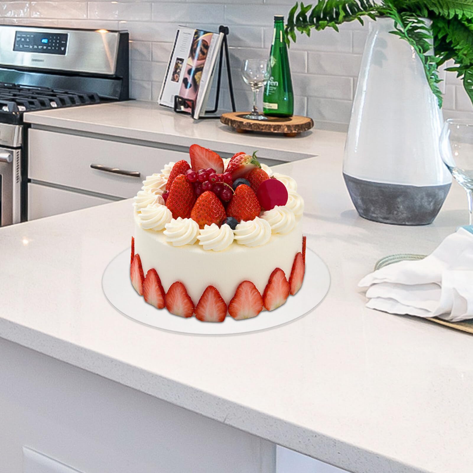 Cake Board Round 16" Silver 1/2" Thick Pack Of 6 | McCall's - View #14