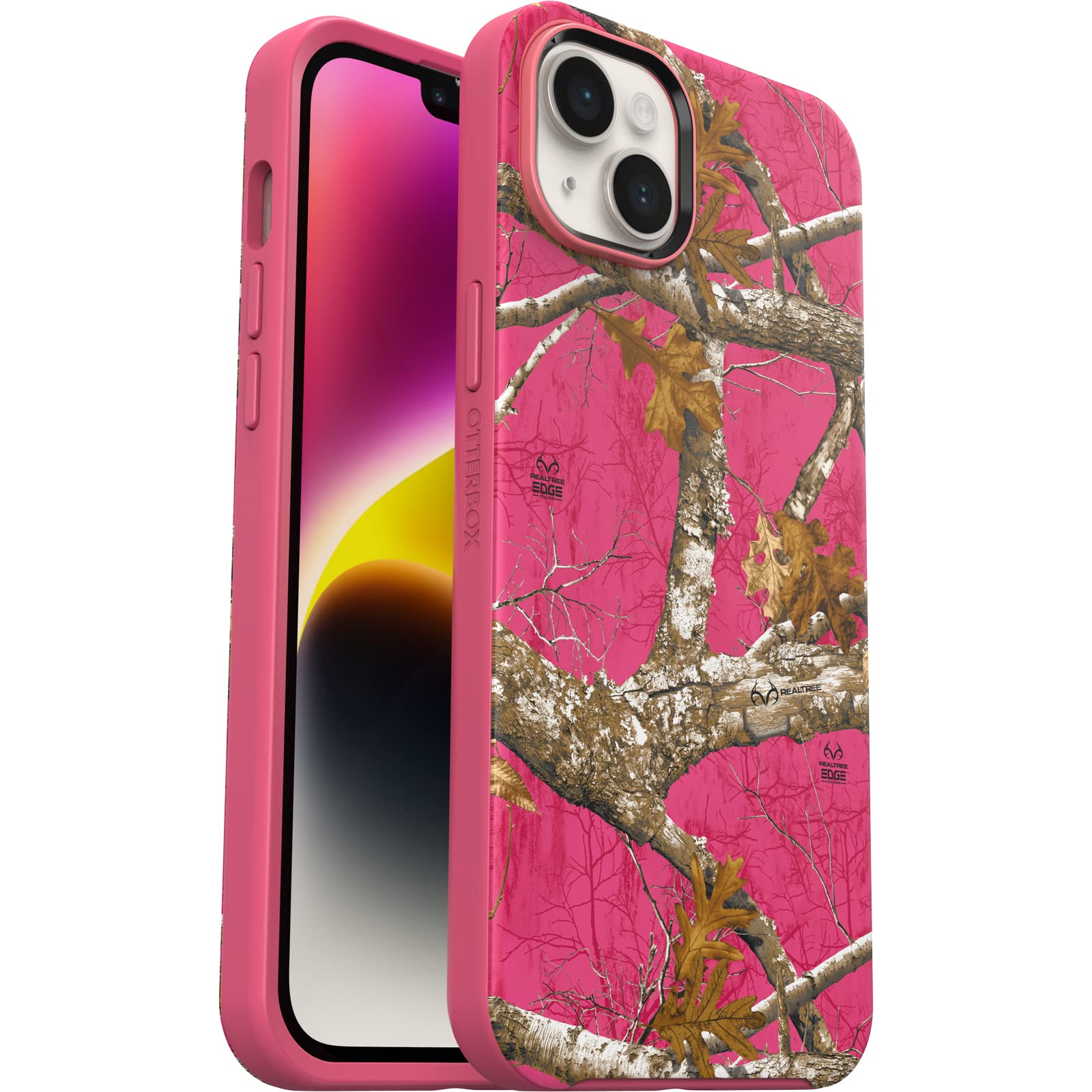 Coque iPhone 14 Plus MagSafe OtterBox rose camouflage pour le quotidien - 6