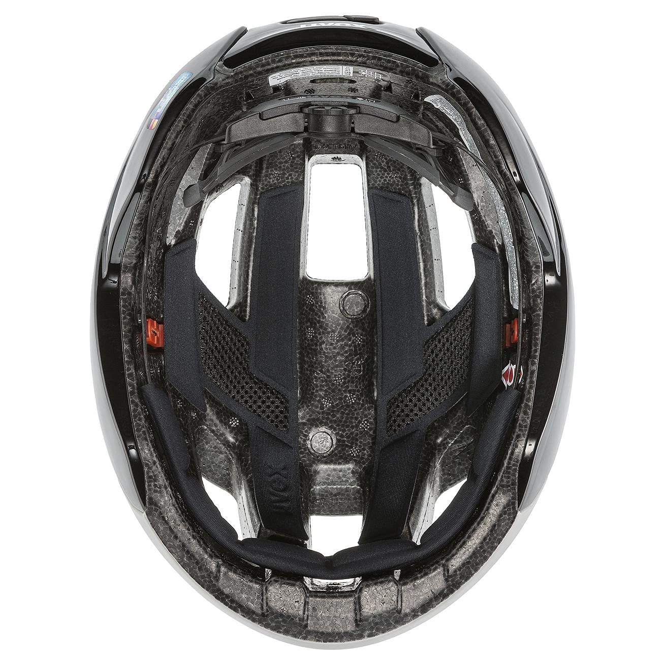 uvex rise - bezpieczny kask wyczynowy unisex - indywidualna regulacja wielkości - udoskonalona wentylacja - sand - black - 56-59 cm