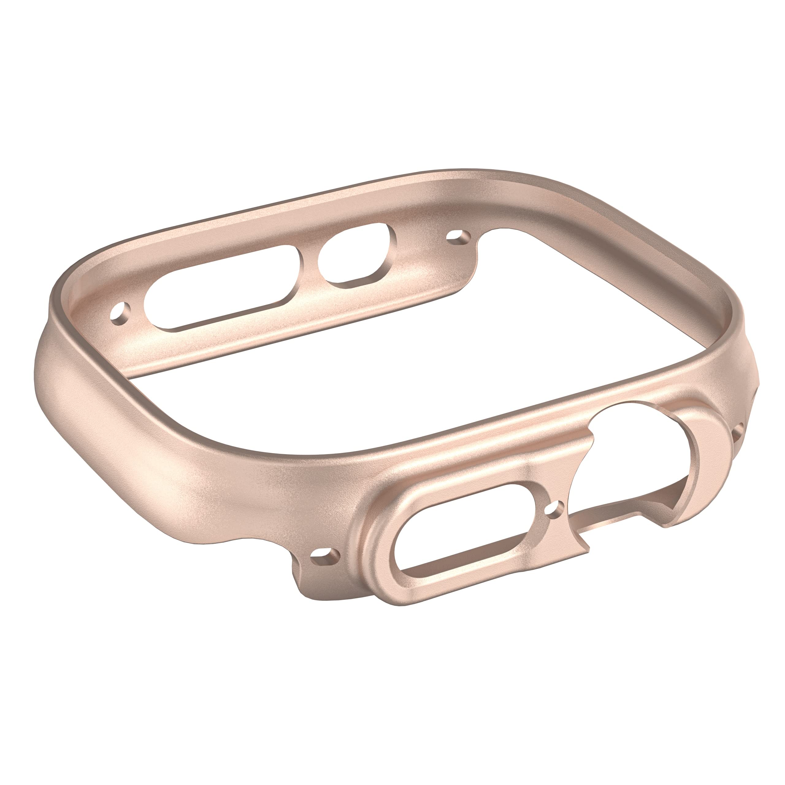 Coque Apple Watch Ultra 49mm rose dorée rigide chic élégante - 8