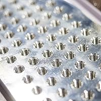 Vista 7 de uxcell Acero de alta velocidad métrico de la echada H2 3 del hilo M8 del golpecito M8 de la echada H2 3 de las flautas