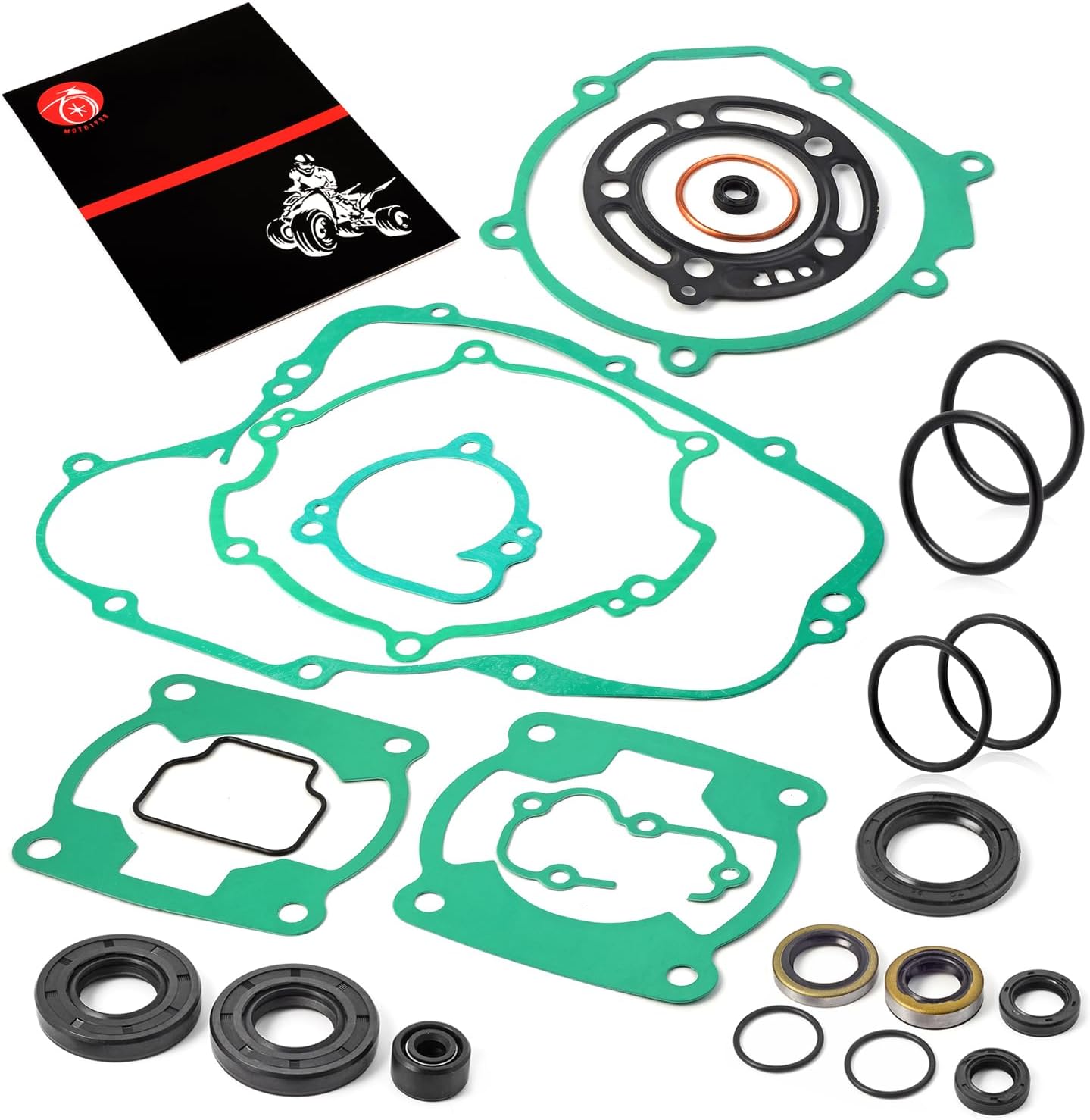 Complete Engine Gasket Seal Rebuild Kit For Kawasaki KX80 KX85 KX100 1998-2005