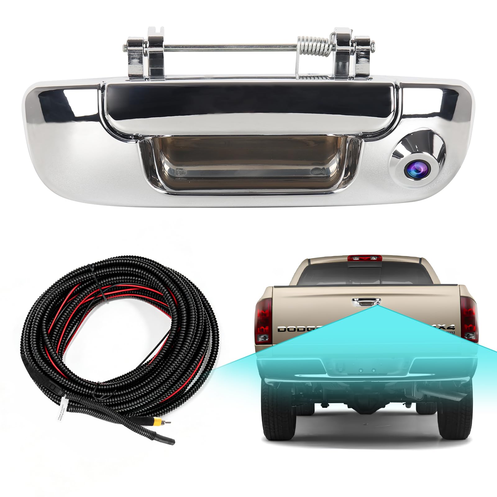 Amazon.com: ASURE Tailgate Handle Backup Camera for Dodge Ram 1500
