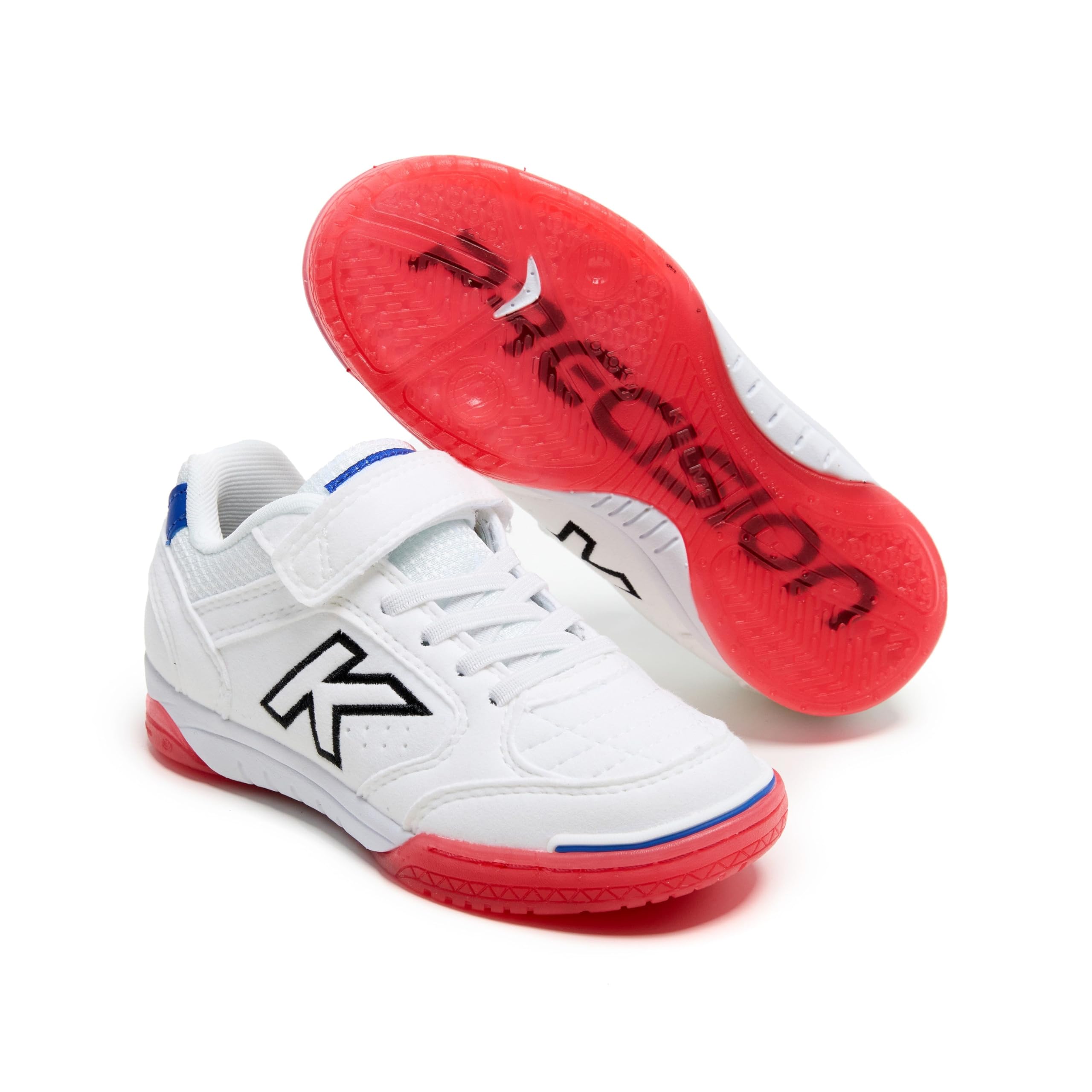 Zapatillas de fútbol sala niño Precision Elastic blanco