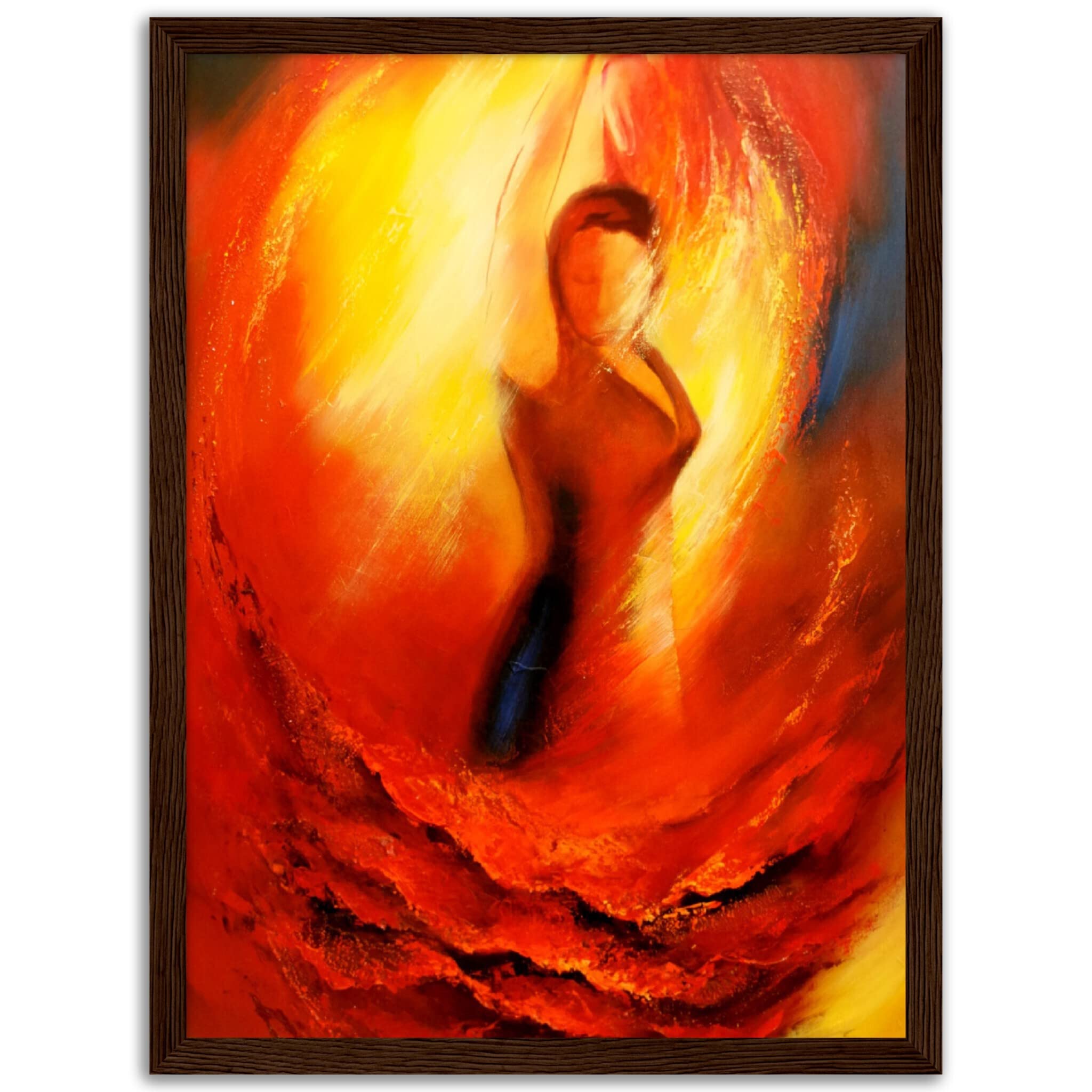 Danseuse de salsa en cadeau idéal | Décoration de danse 30x40 - 7