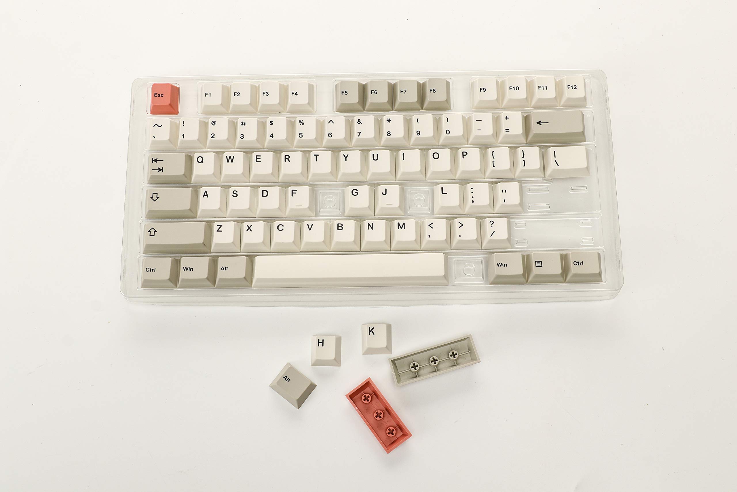 HK Gaming Custom Keycaps Dye Sublimation PBT Keycap Set for