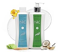 Vista 8 de NK Professional Care Tratamiento alisador de cabello con queratina, vegano, sin formaldehído, 2.0 fl oz, 4 onzas, cabello multicultural