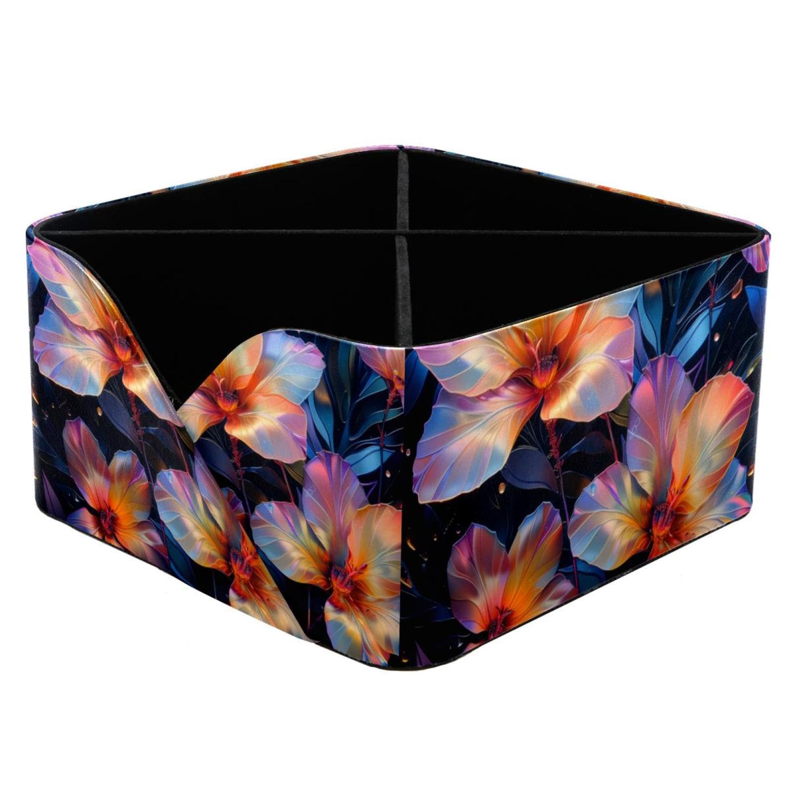 Porte-stylos rectangulaire en cristal pour papeterie et maquillage
