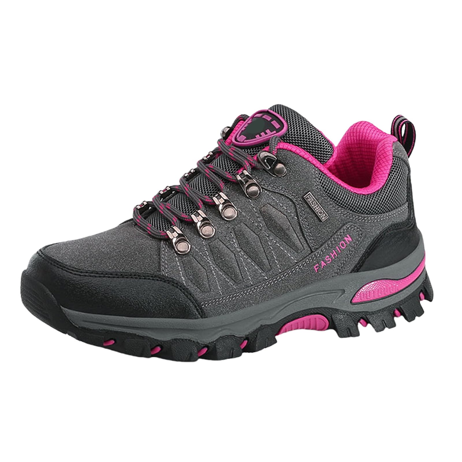 Damen Trekking & Wanderschuhe, Wanderschuhes Im Freien FüR Alle Jahreszeiten, Sportschuhe Mit Niedrigen Top -Spitzen, Klettern, Reisen, Camping Angeln, Bergklettern
