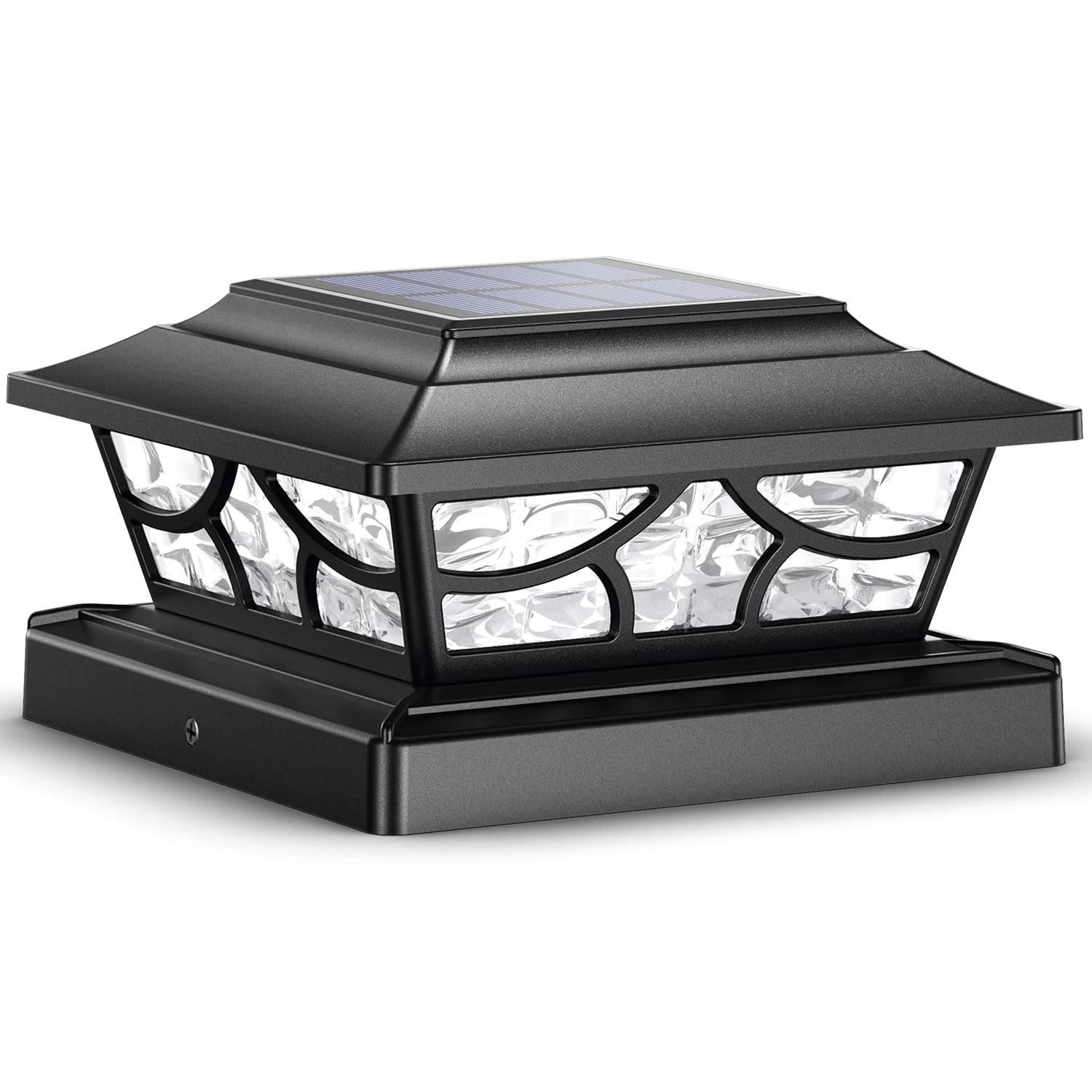 Siedinlar Solar Post Cap Lights Outdoor