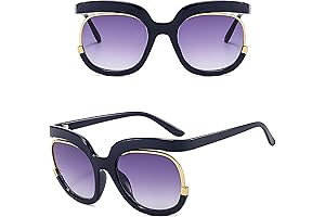 Retro Metal Frame Vintage Style Women's Sunglasses: A Symphony of Blue Hues