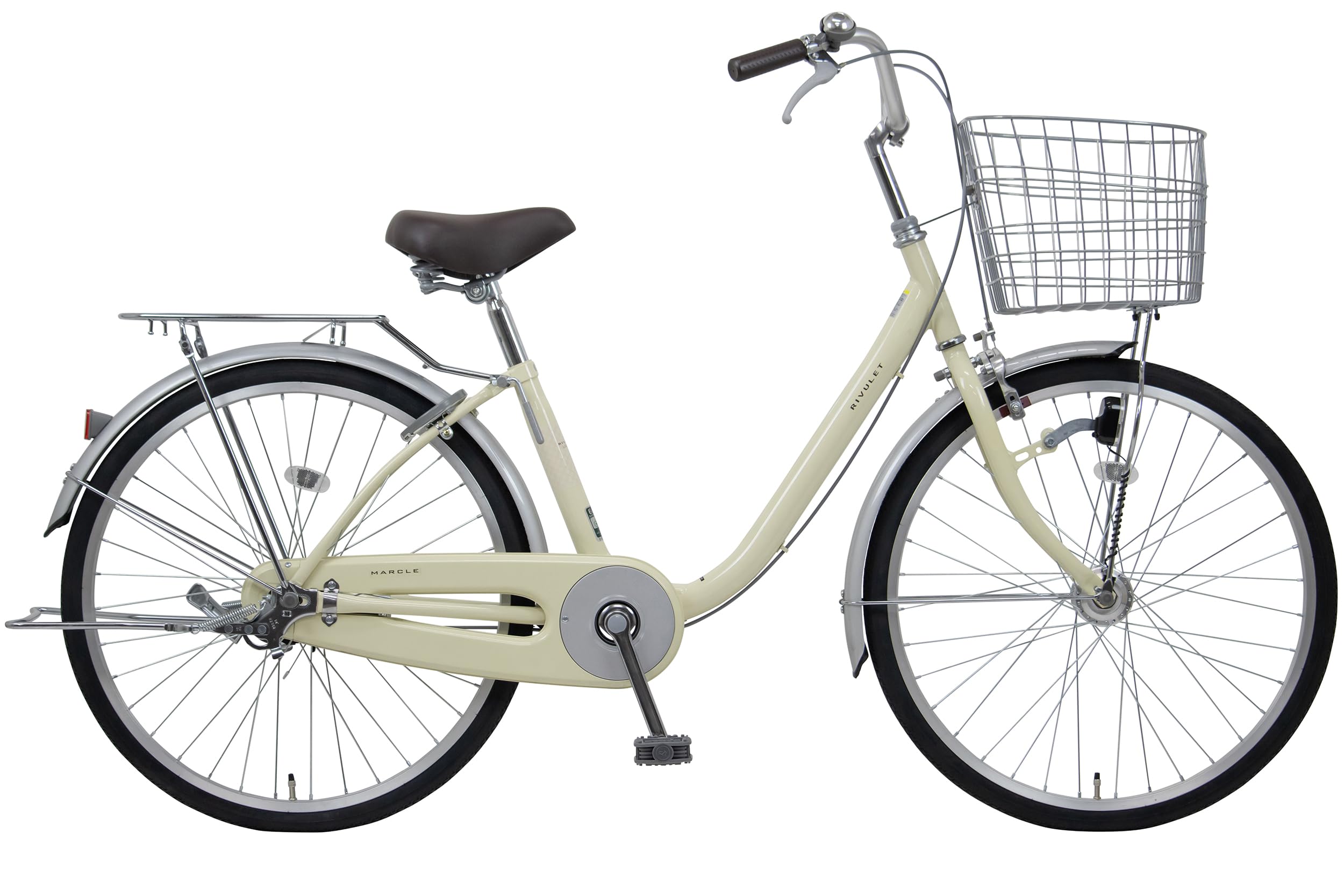 美品!!またぎやすい、乗りやすいLUVIA24インチオートライト 自転車 