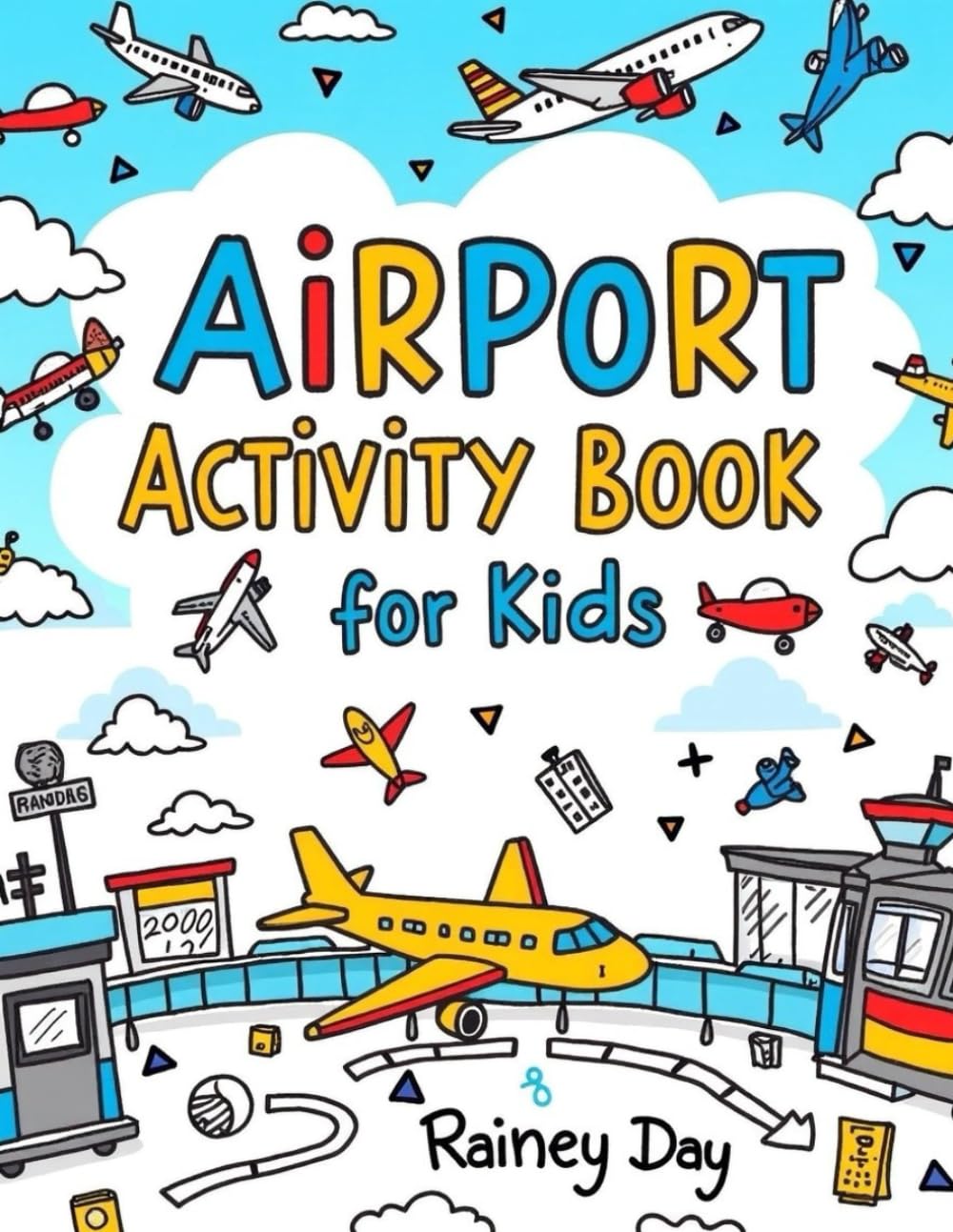 Airport Activity Book for Kids: A fun and educational playbook all about what you will find at the Airport
